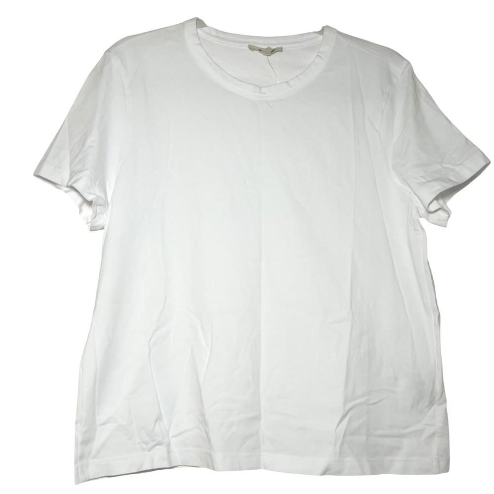 Madewell White Short Sleeve Crewneck Tee - Picture 2 of 8